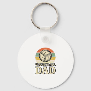 Chaveiro Camiseta Retro de Pai de Volei Vintage_1
