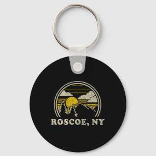 Chaveiro Camiseta Roscoe Nova York Ny Vintage Caminhada Mon