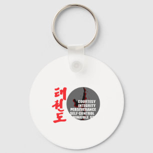 Chaveiro Camiseta Taekwondo Tenetos Artes Marciais Tae Kwon