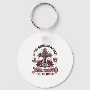 Chaveiro Camiseta Vintage Cruz Jesus Retirou As Acusações