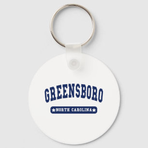 Chaveiro camisetas de Estilo da Faculdade de Greensboro da 