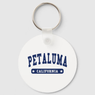 Chaveiro camisetas de Estilo da Faculdade de Petaluma