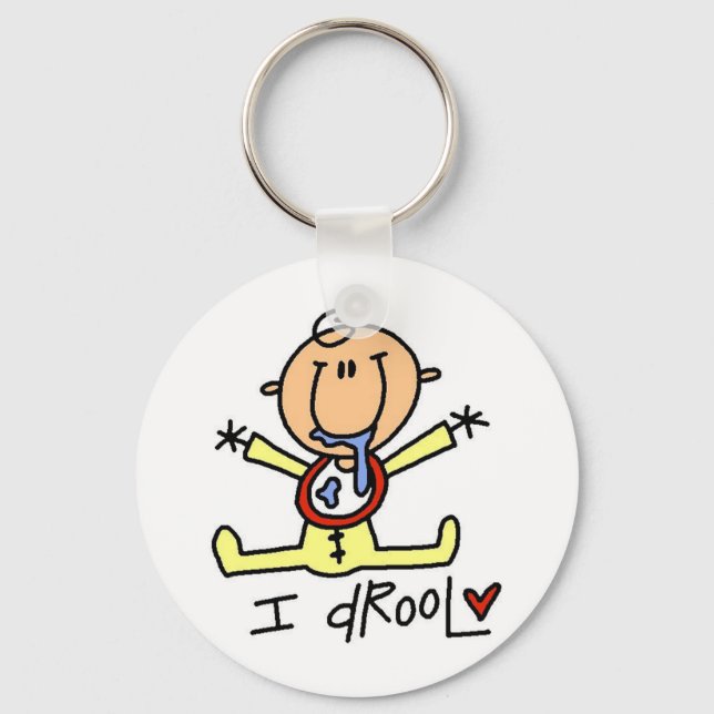 Chaveiro Camisetas e Presentes Bebê Eu Babo (Frente)