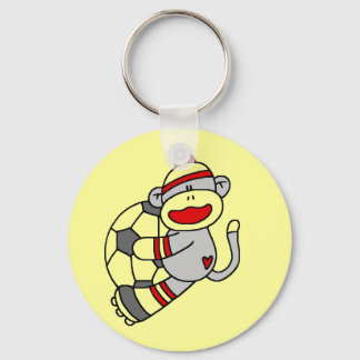 Chaveiro Camisetas e presentes de futebol do macaco-meia