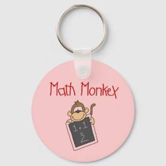 Chaveiro Camisetas e presentes de macaco matemático