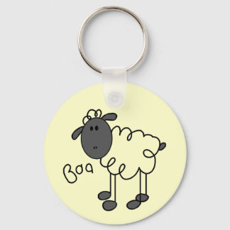Chaveiro Camisetas e presentes de ovelha com figura adesiva