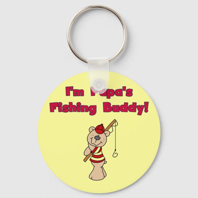 Chaveiro Camisetas e presentes de peixe do Papa (Frente)