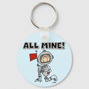 Chaveiro Camisetas e Presentes do Astronauta Tudo Meu