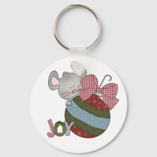 Chaveiro Camisetas e presentes no feriado do mouse Joy