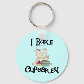Chaveiro Camisetas e presentes para Cupcakes de porcos I