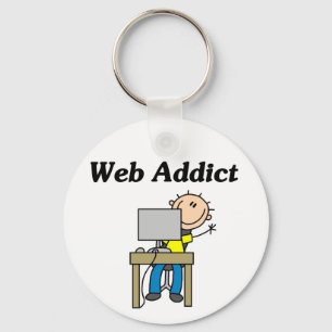 Chaveiro Camisetas e Presentes para Viciados em Web