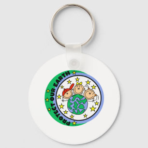 Chaveiro Camisetas e Presentes Proteja Nossa Terra