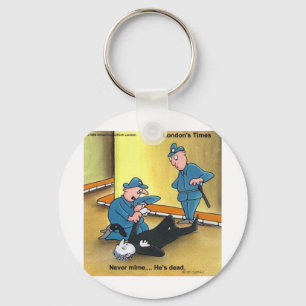 Chaveiro Camisetas Engraçadas de Mime Morto Canecas Cartões