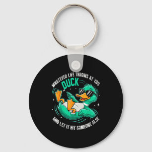 Chaveiro Camisetas Gráficas Pato Engraçado Homens Mulheres