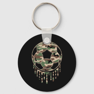 Chaveiro Camo Futebol Drip Camuflagem Coquette