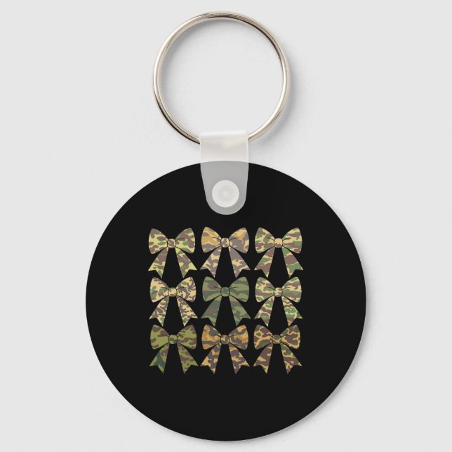 Chaveiro Camouflage Arco Camo Camo Coquette Arco Hunting (Frente)