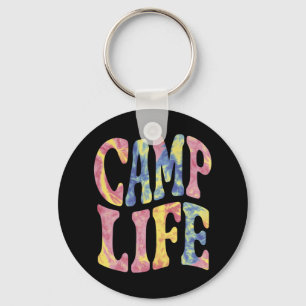 Chaveiro Camp Life Tie-Die Retro