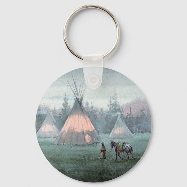 Chaveiro CAMP MISTY TIPI de SHARON SHARPE (Frente)