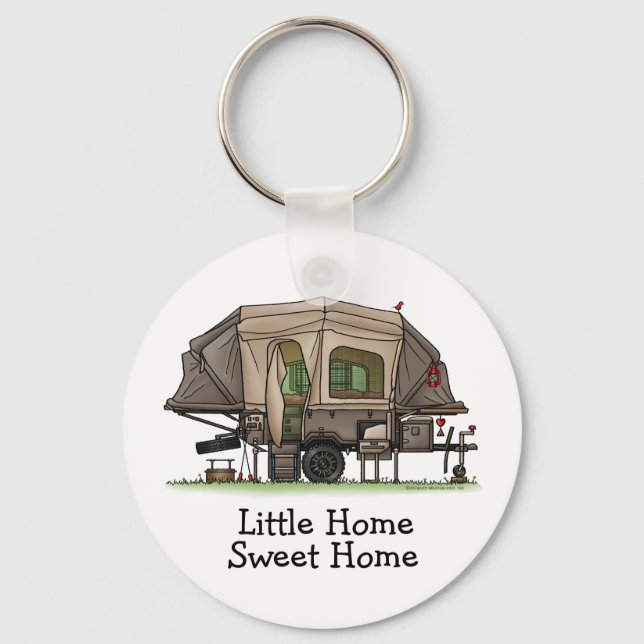 Chaveiro Campanha de Pop para Cima Opus 4 | Reboque Viagem  (Frente)