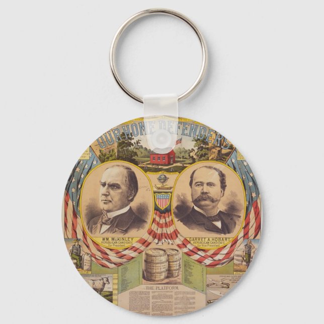 Chaveiro Campanha Presidencial do Partido Republicano Vinta (Frente)