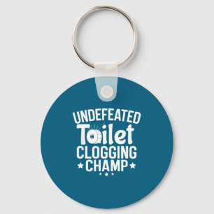 Chaveiro Campeão de Sanitário Imbatível Entupindo