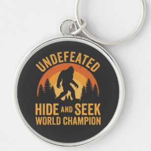 Chaveiro Campeão Mundial Invicto de Esconde-Esconde do Pé G
