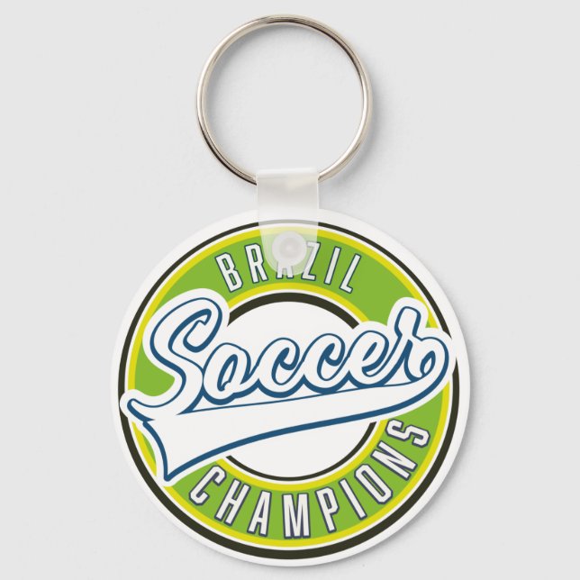 Chaveiro Campeões de Futebol do Brasil (Frente)