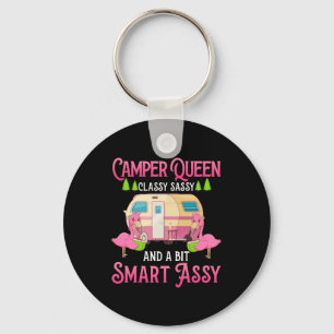 Chaveiro Camper Queen Classy Sassy Smart Engraçadas Meninas