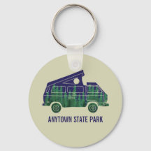 Camper Van com Gráfico de Texto Personalizado de T