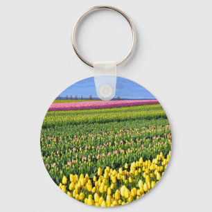 Chaveiro Campo das tulipas do primavera