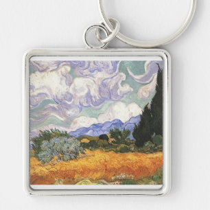 Chaveiro Campo de Trigo com Ciprestes