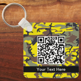 Chaveiro Camuflagem Amarela e Marrom, Militar, Exército