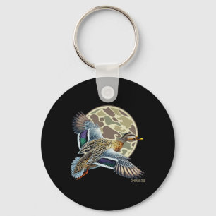 Chaveiro Camuflagem Camo Duck Camuflage Duck Voando Motosle