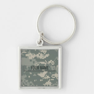 Chaveiro Camuflagem da ACU do exército customizável