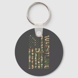 Chaveiro Camuflagem Juvenil Luta Livre Bandeira Americana P