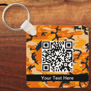 Chaveiro Camuflagem Laranja, Militar, Exército