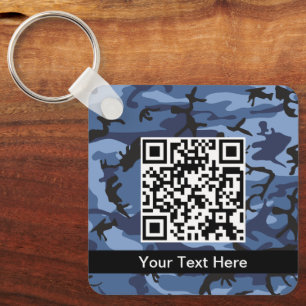 Chaveiro Camuflagem Marinha, Camuflagem Azul, Militar, Exér