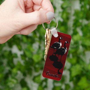 Chaveiro Canadá - Cadeia-chave de ganso Personaliza Souveni