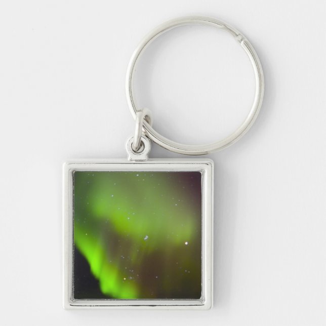 Chaveiro Canadá, Manitoba, Churchill. Aurora Boreal no (Frente)