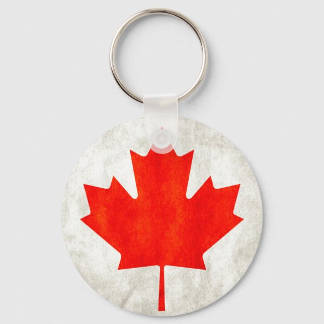 Chaveiro Canadense Maple Leaf (Frente)