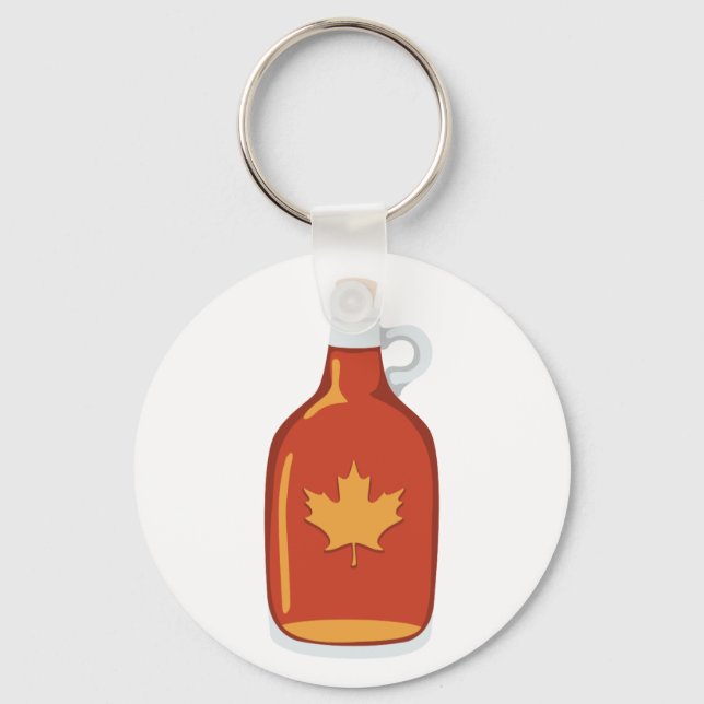 Chaveiro Canadiano Maple Syrup (Frente)