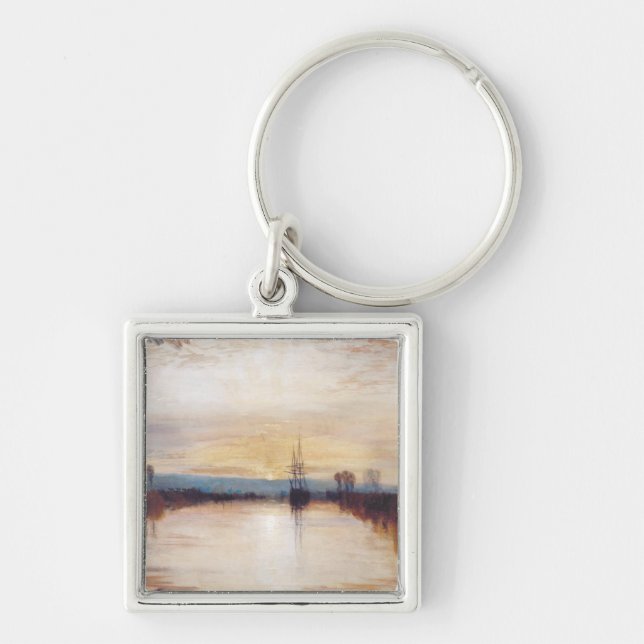 Chaveiro Canal de Chichester por Joseph William Turner (Frente)