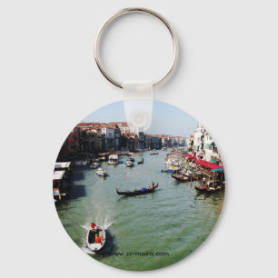 Chaveiro Canal grande, Veneza da ponte de Rialto