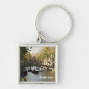Chaveiro canal navegável zNL017 AMSTERDAM,