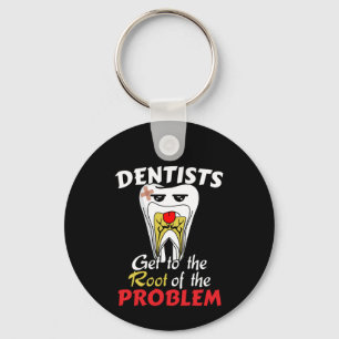 Chaveiro Canal Radicular de Dentista - Piada Divertida de C
