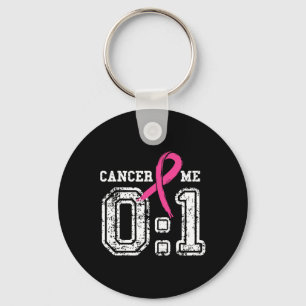 Chaveiro Cancer 0 Me 1 Camisa Surviv de Consciência do Canc