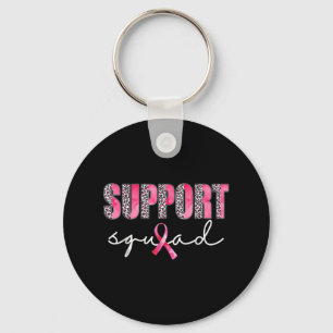 Chaveiro Cancer A do Guerreiro Rosa-Rosa-Leopardo de Suport