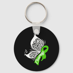 Chaveiro Cancer Bílis Bile Galeria de Borboletas de Coragem