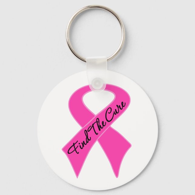 Chaveiro Cancer Da Mama Encontre A Cura (Frente)