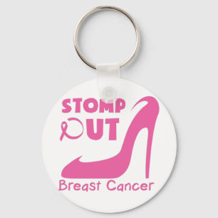 Chaveiro Cancer da mama Stomp Out